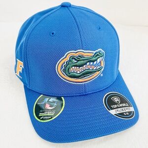 Top of the World Florida Gators Victory Hat Cap Stretch Flex S/M Blue NCAA